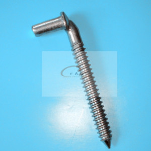 Wood Lag Screw Male Hinge